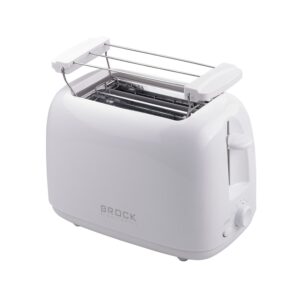 Brock BT 1008 WH Toaster 650-750W, White